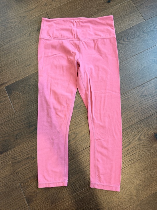 Athleta Pants - Athleta High-Waist Cropped Leggings in Pink Small - C37-083